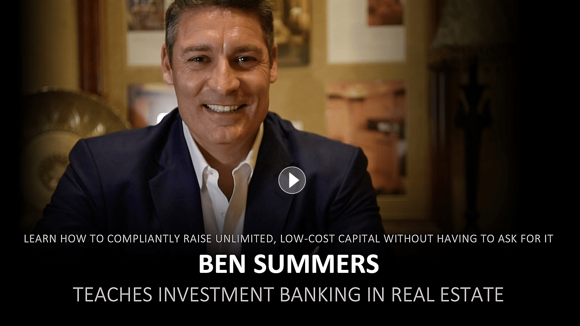 Ben Summers Teaches Investment Banking